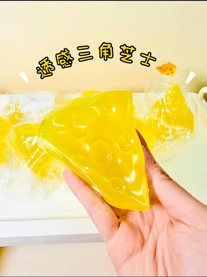 Jumbo Cheese Block Handmade Ball nanayi Squishy toy