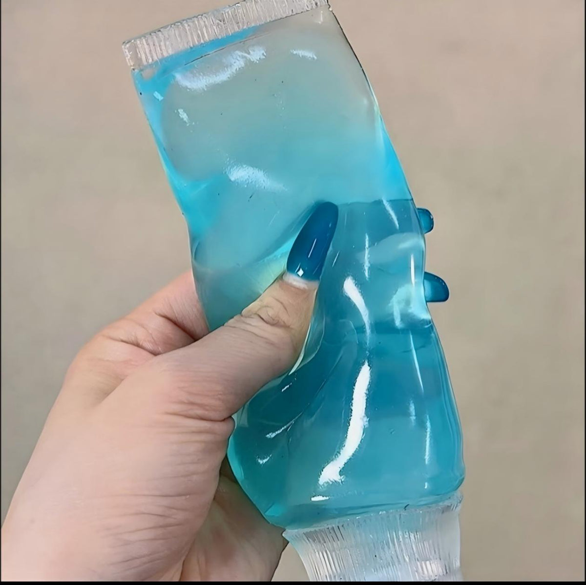 Gel-Filled Toothpaste Squishy Toys - Sensory Fidget Stress Relief Collection