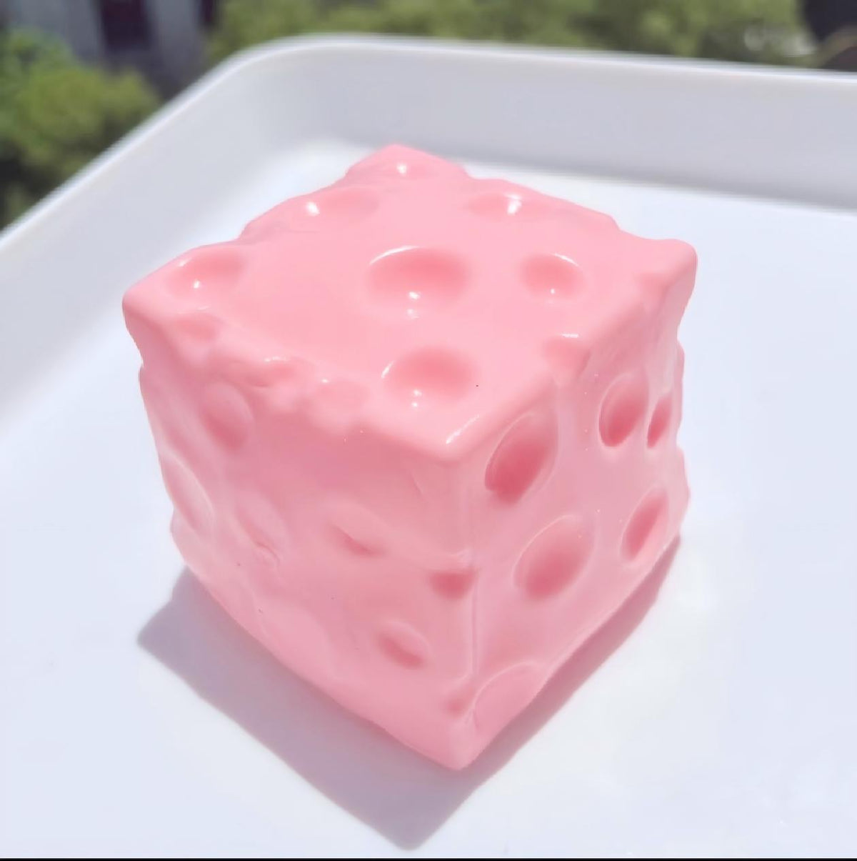 Jumbo Cheese Block Handmade Ball nanayi Squishy toy