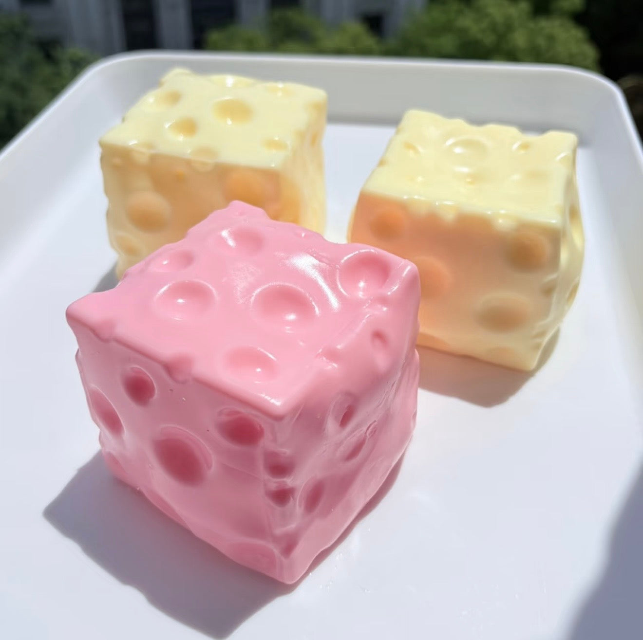 Jumbo Cheese Block Handmade Ball nanayi Squishy toy