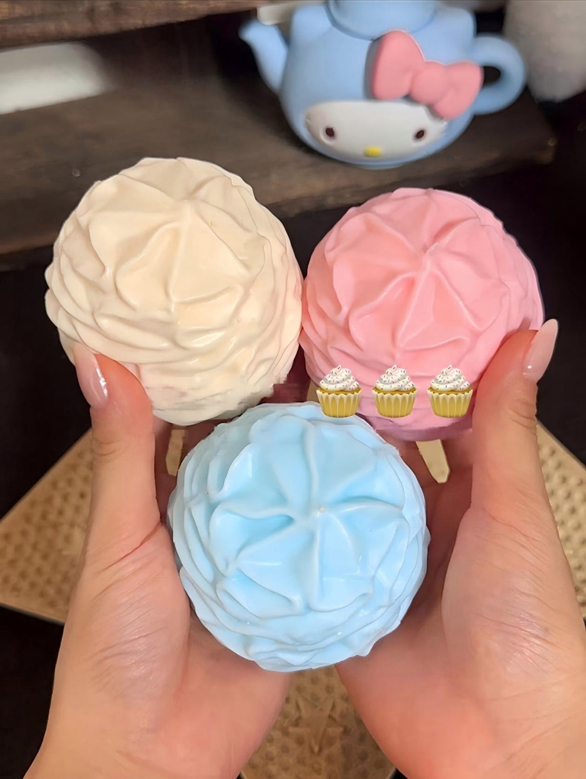 Cream Roll Squishy Toys - Kawaii Dessert Sensory Fidget Stress Relief Collection